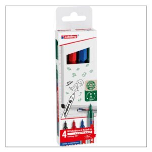 e-361/4 S Whiteboard Marker Set (4)