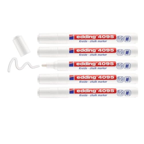 e-4095/5 S Prof Chalk Marker Set White (5)