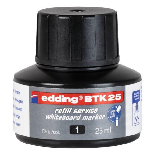 e-BTK 25 Refill Service Board Marker Black (1)