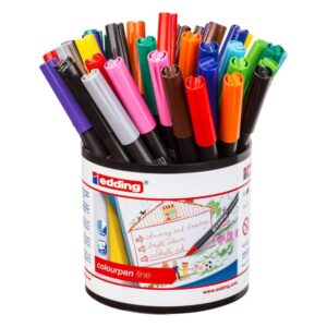 e-Colourpen Fine Tub Assorted (42)