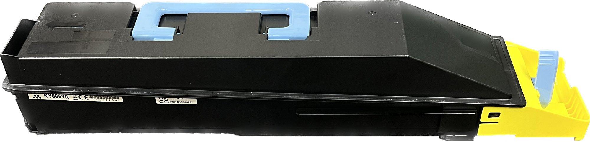 Remanufactured Kyocera Mita TASKalfa 250I Yellow Toner TK865Y