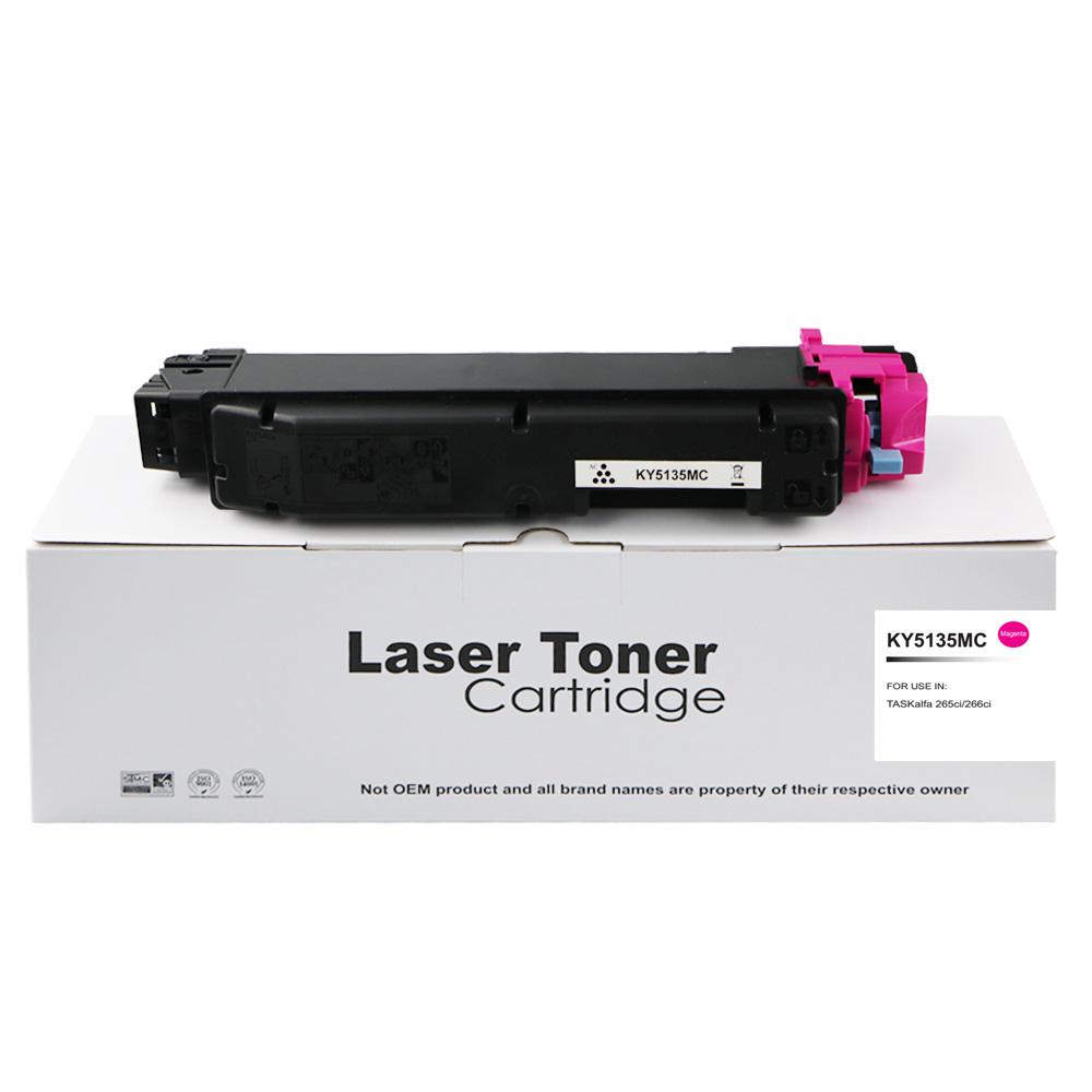 Compatible Kyocera TASKalfa 265ci TK5135M Magenta Toner