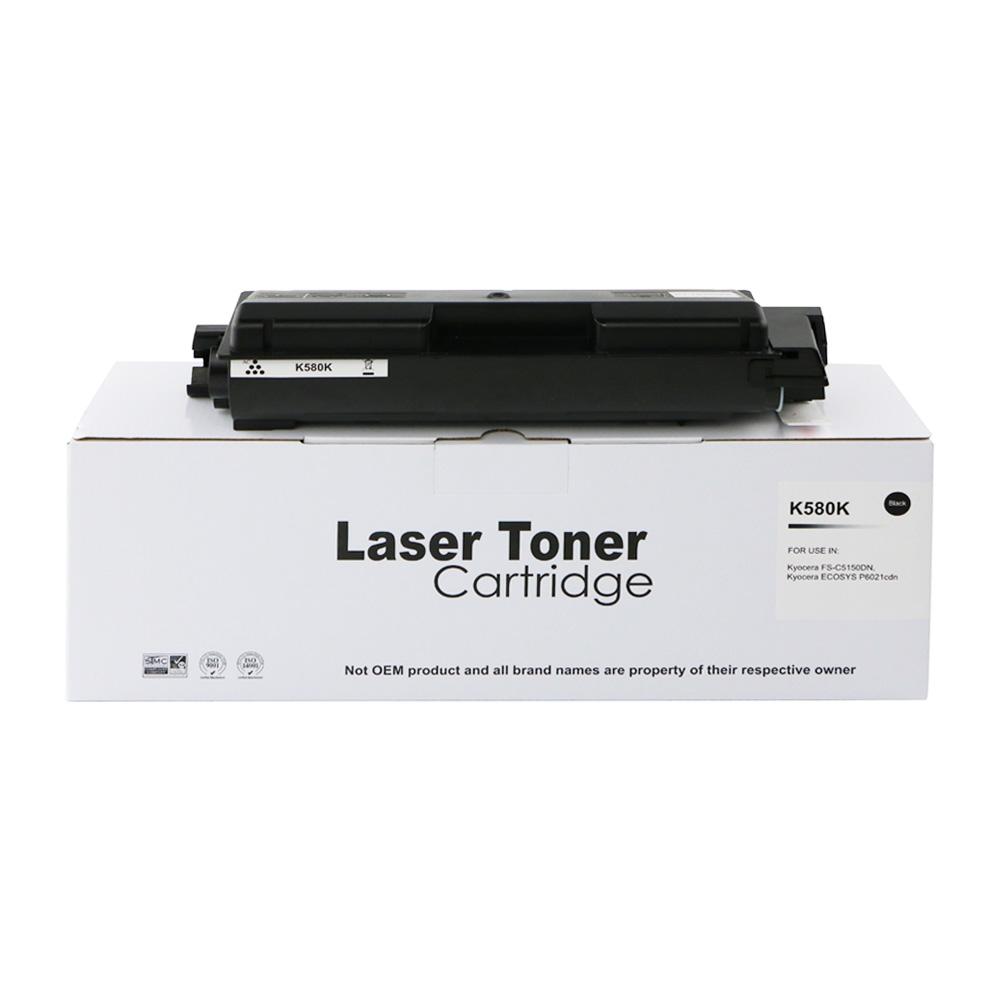 Compatible Kyocera Mita FSC5150 TK580K Black Toner