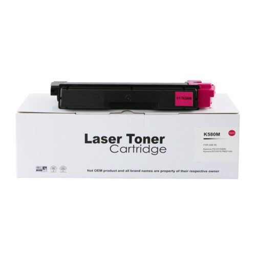 Compatible Kyocera Mita FSC5150 TK580M Magenta Toner
