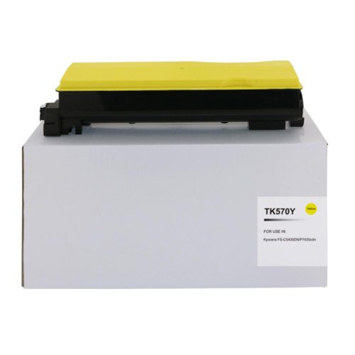 Compatible Kyocera FSC5400 Yellow Toner 4607339 TK570Y