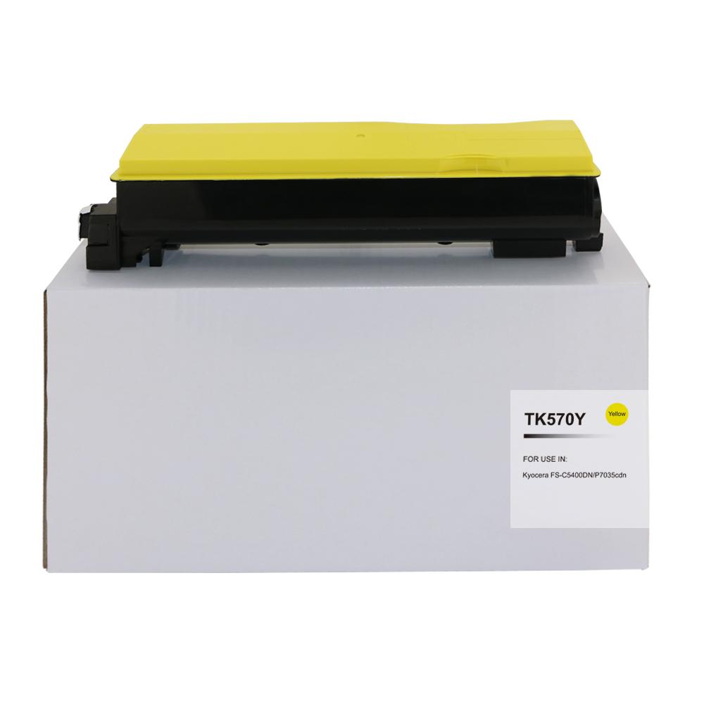 Compatible Kyocera FSC5400 Yellow Toner 4607339 TK570Y