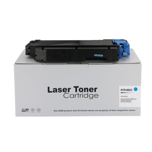Compatible Kyocera TK5140C Cyan Toner - 1T02NRCNL0
