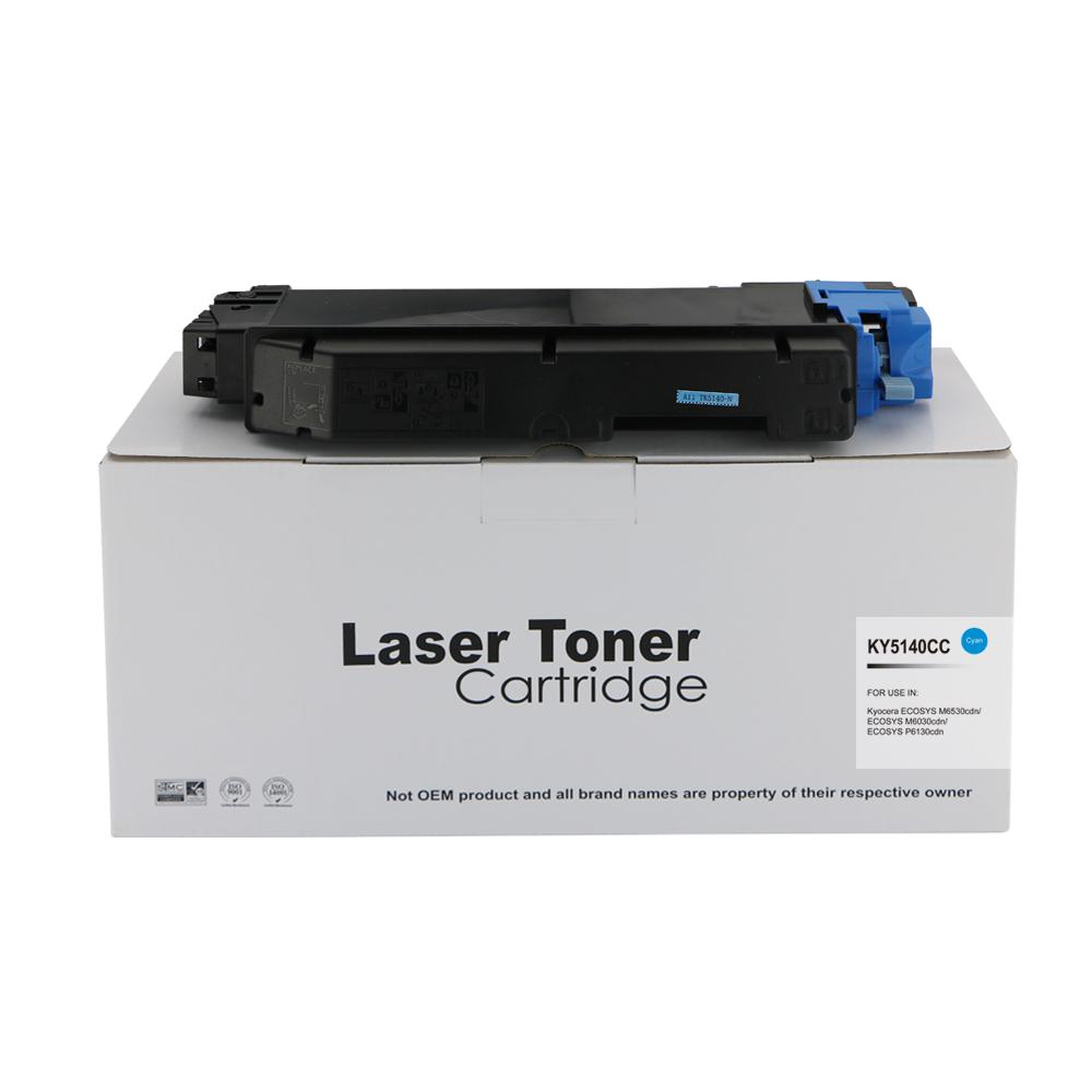 Compatible Kyocera TK5140C Cyan Toner - 1T02NRCNL0