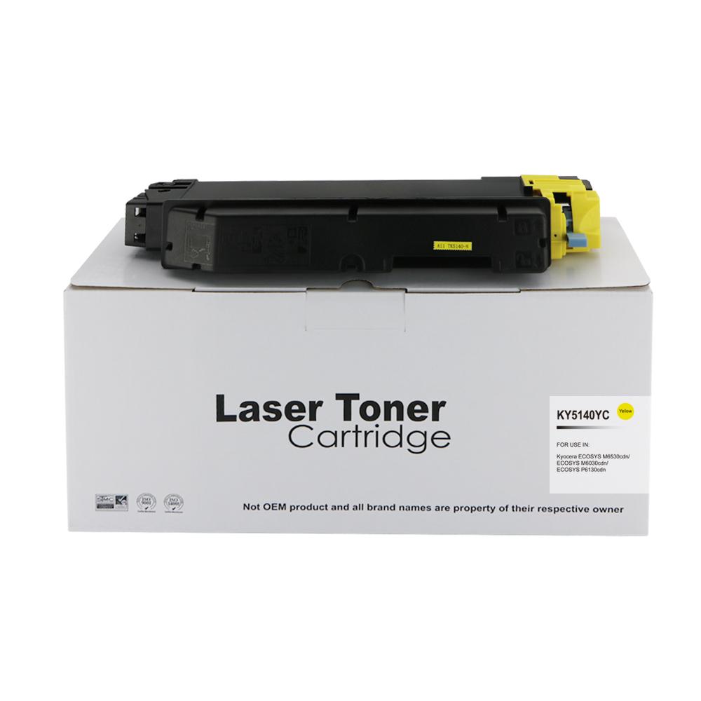 Compatible Kyocera TK5140Y Yellow Toner - 1T02NRANL0