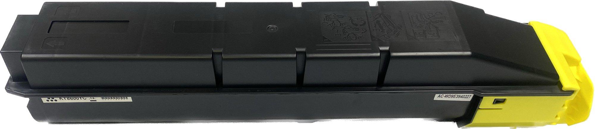 Compatible Kyocera FSC8600 Yellow Toner TK8600Y