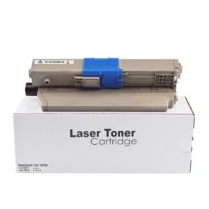 Remanufactured OKI C510 Black Toner 44469804 44469803