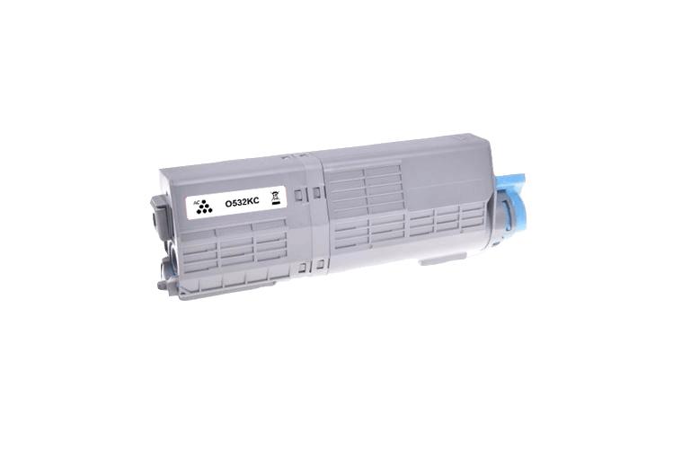 Compatible OKI C532 Black Toner 46490404