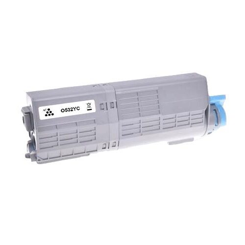 Compatible OKI C532 Yellow Toner 46490401