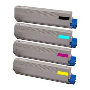 Remanufactured OKI C801 Yellow Toner 44643001