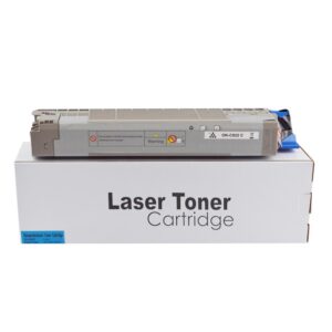 Remanufactured OKI C822 Cyan Toner 44844615