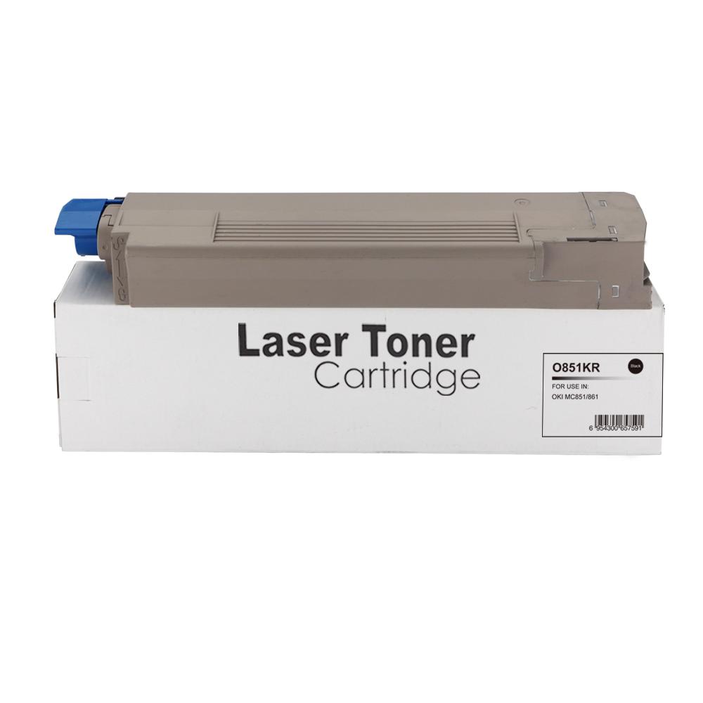 Remanufactured OKI MC851 Black Toner 44059168