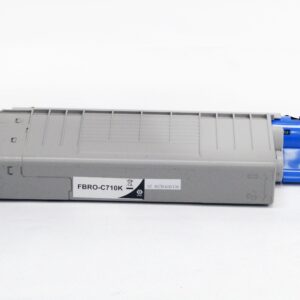 Remanufactured OKI C710 Black Toner 43866108 44318608