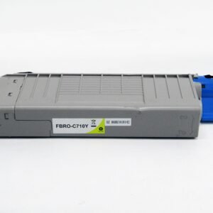 Remanufactured OKI C710 Yellow Toner 43866105 44318605