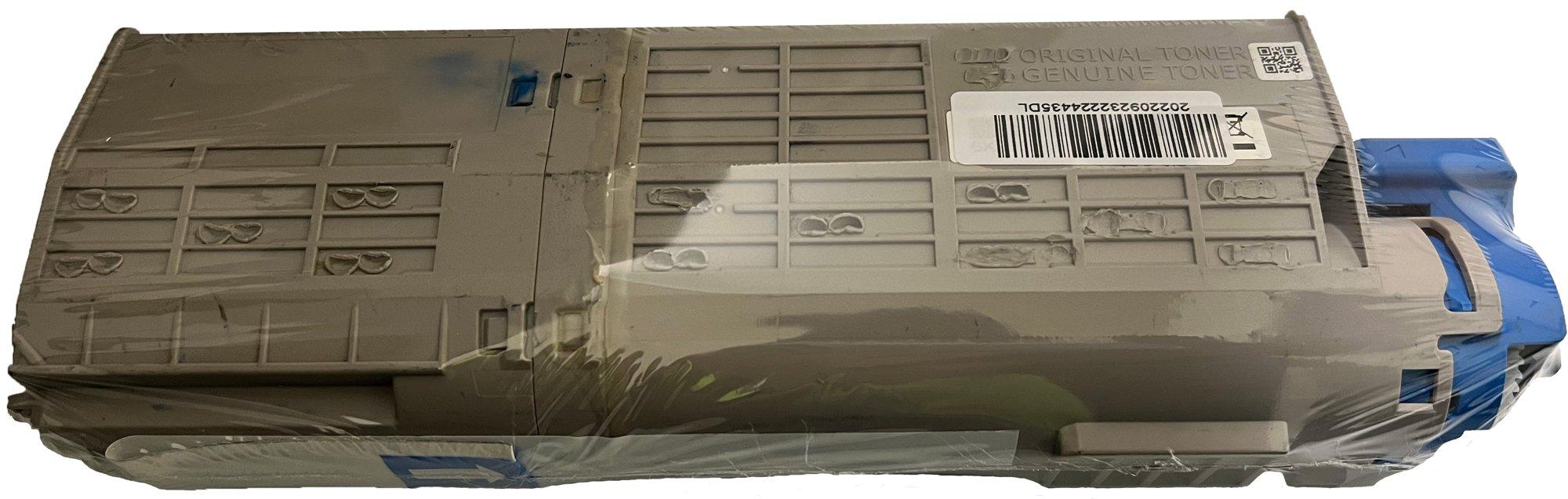 Remanufactured OKI ES5432 Cyan Toner Cartridge 46490623