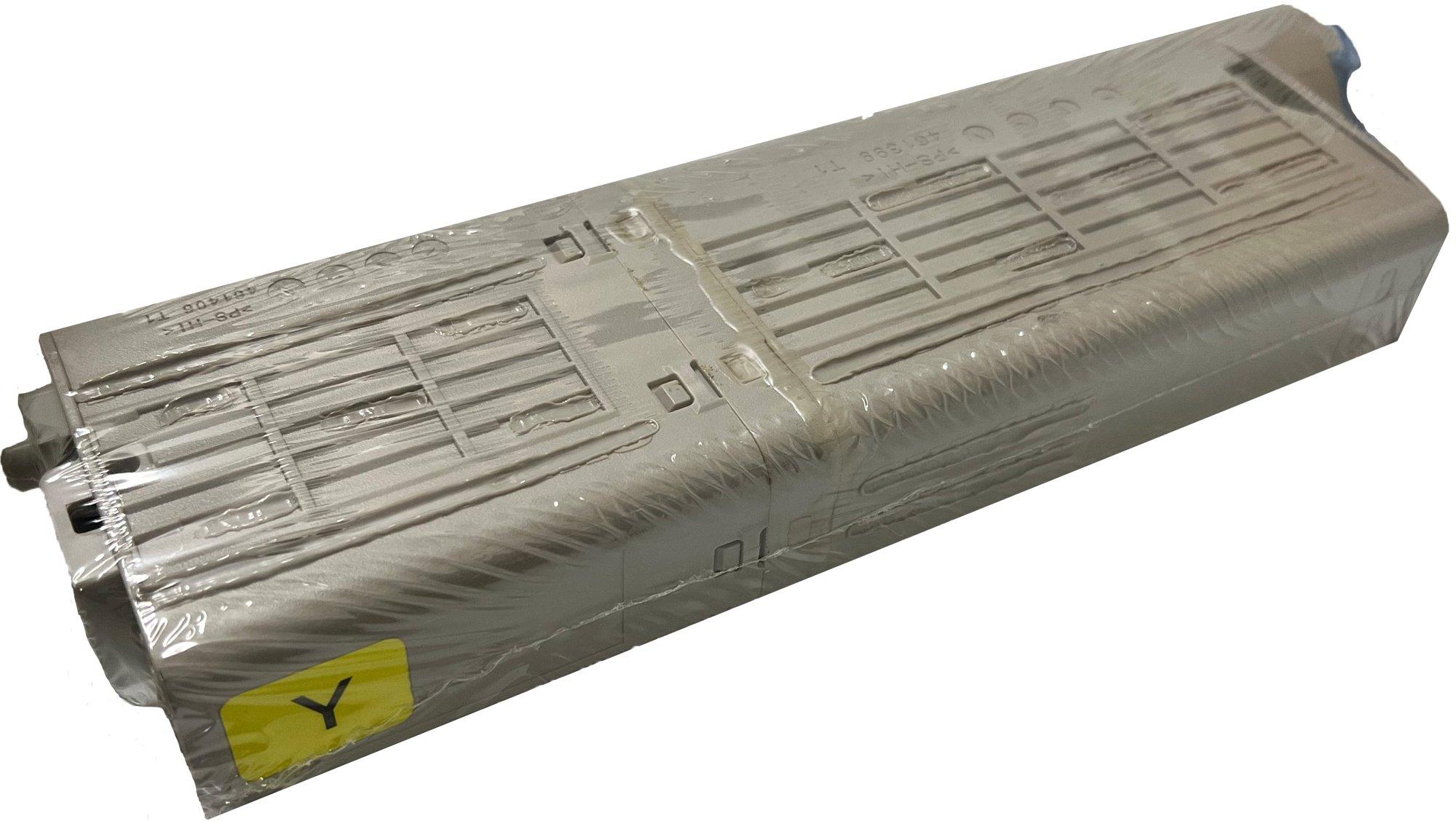 Remanufactured OKI ES5432 Yellow Toner Cartridge 46490621