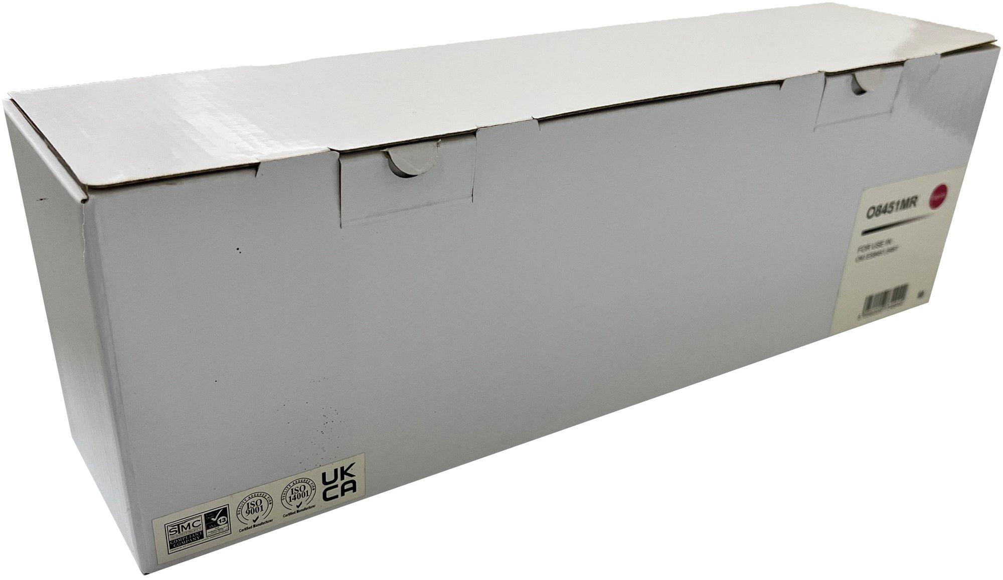 Remanufactured OKI ES8451 Magenta Toner 44059258