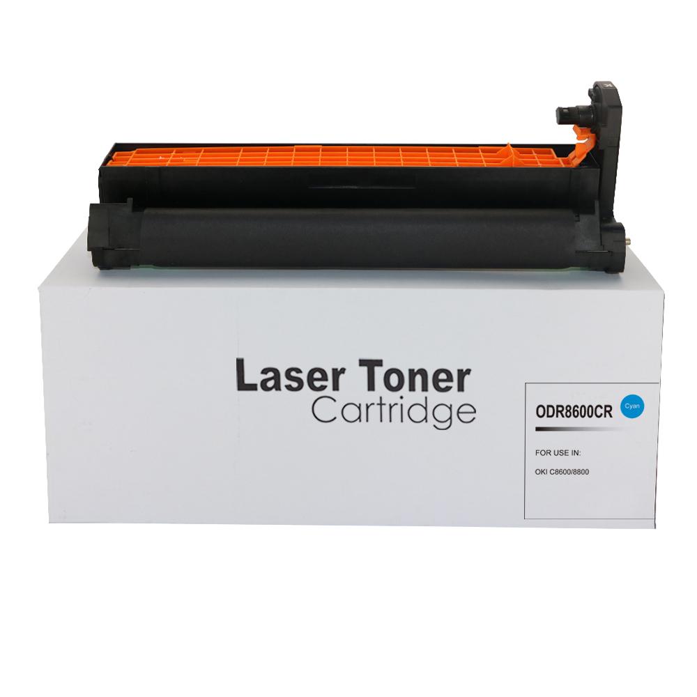 Remanufactured OKI C8600 Cyan Std Yield Toner 43487711