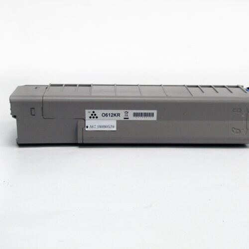 Remanufactured OKI C612 Black Toner 46507508