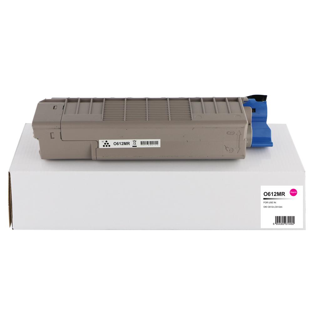 Remanufactured OKI C612 Magenta Toner 46507506