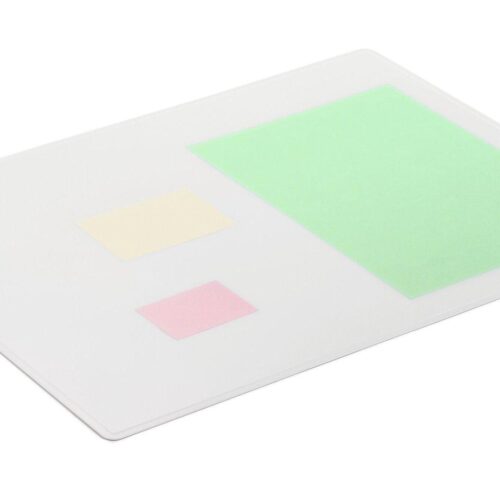 Durable Desk Mat Contoured 53x40cm Clear