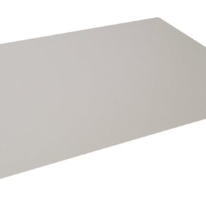 Durable Desk Mat Contoured 65x50cm Grey