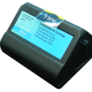 Compatible Pitney Bowes E700 769-0 Blue Ink Ctg 10010-800 also for E74092-001 E74178-00