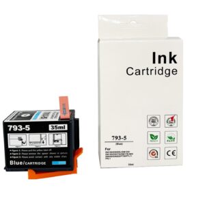 Compatible Pitney Bowes DM100i Blue Ink Ctg 793-5SB
