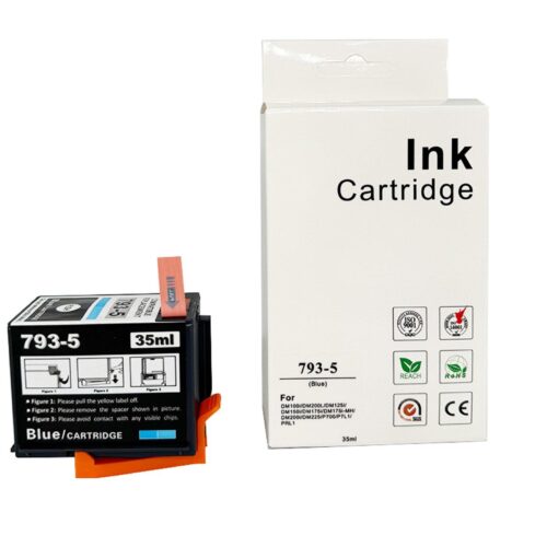 Compatible Pitney Bowes DM100i Blue Ink Ctg 793-5SB