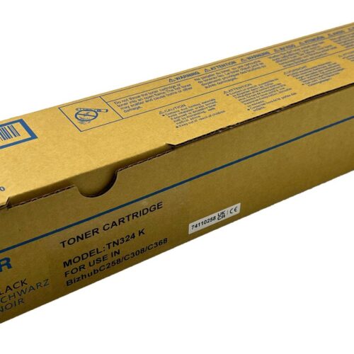 Compatible Konica Minolta Bizhub C258 Black Toner TN324K A8DA150