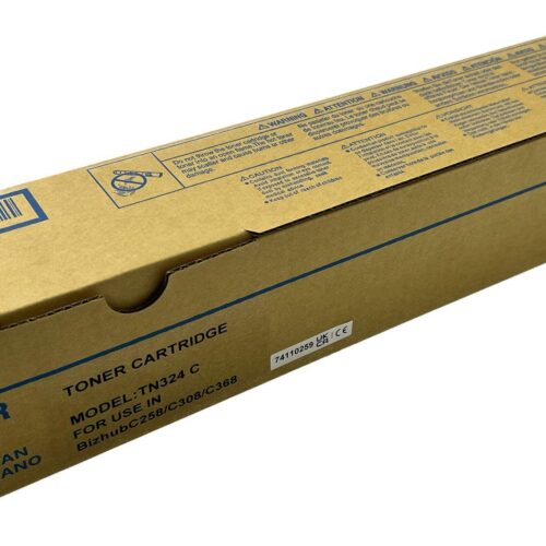 Compatible Konica Minolta Bizhub C258 Cyan Toner TN324C A8DA450