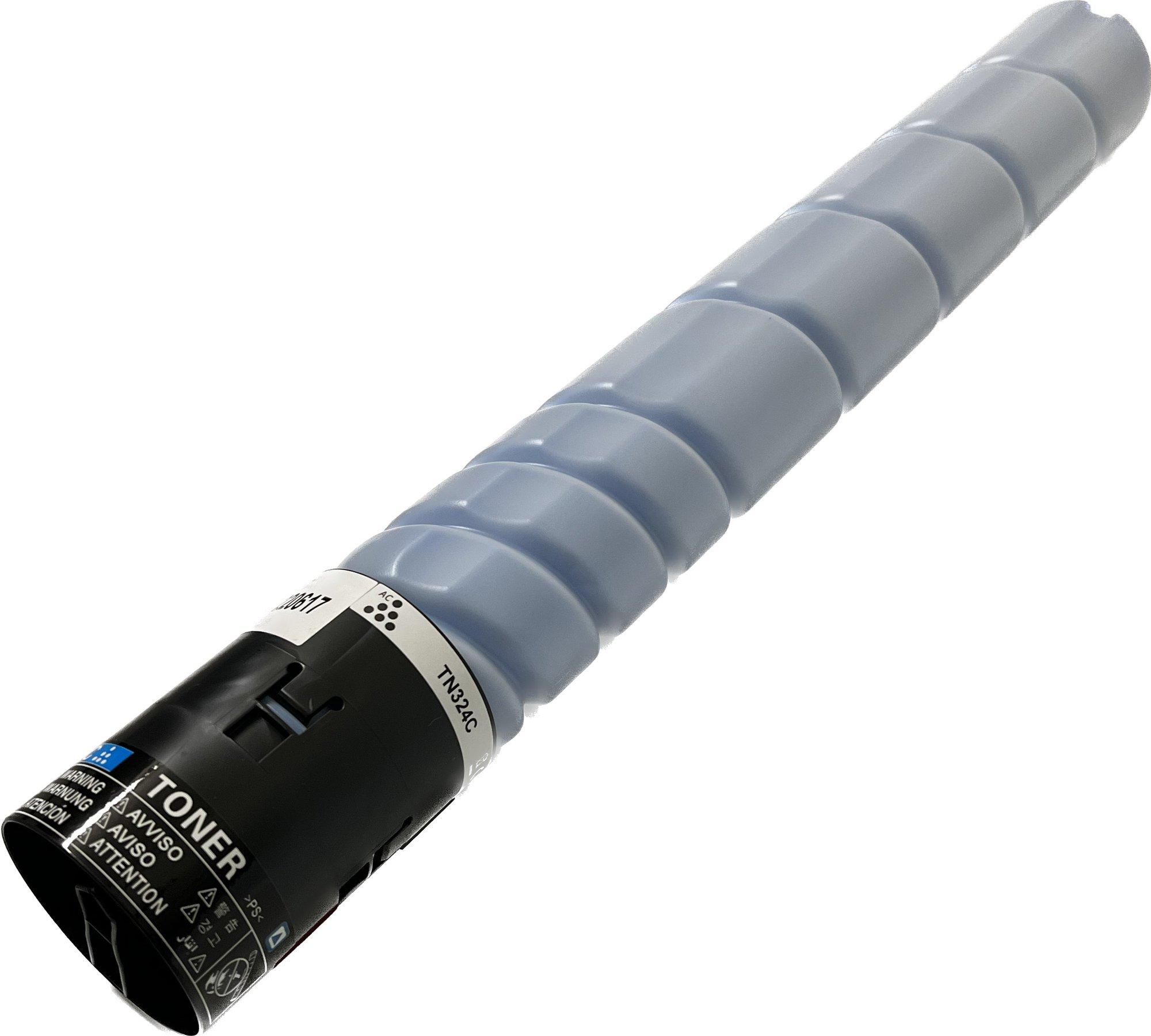 Compatible Konica Minolta Bizhub C258 Cyan Toner TN324C A8DA450