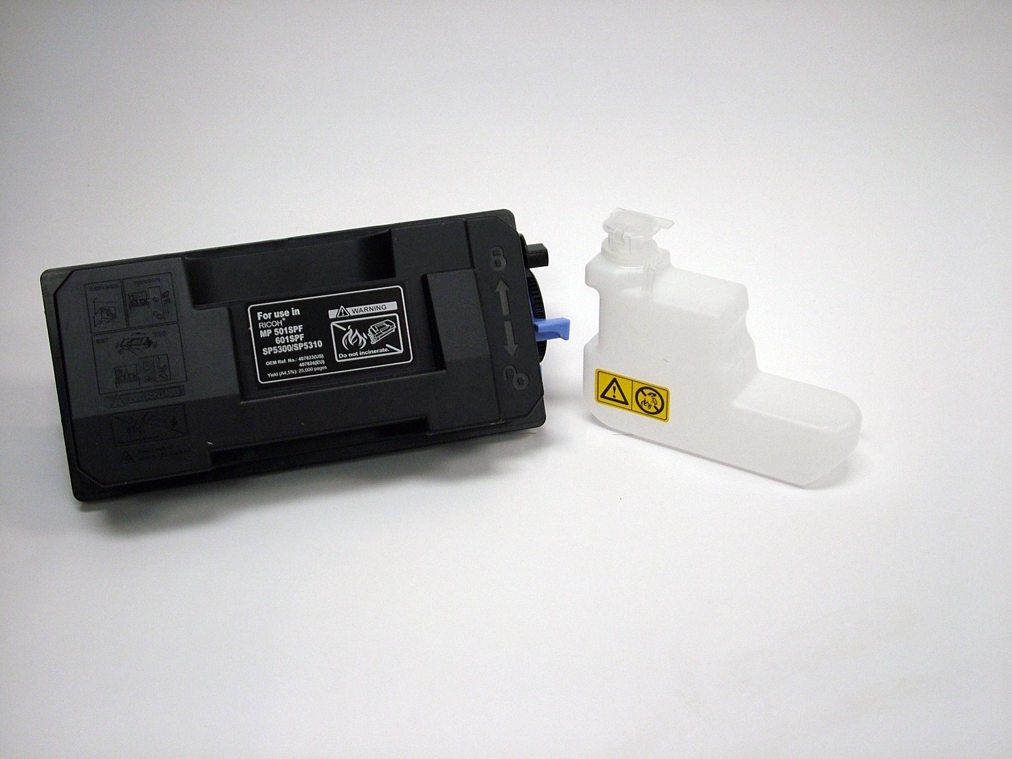Compatible Ricoh Aficio MP501 Toner 407823 407824