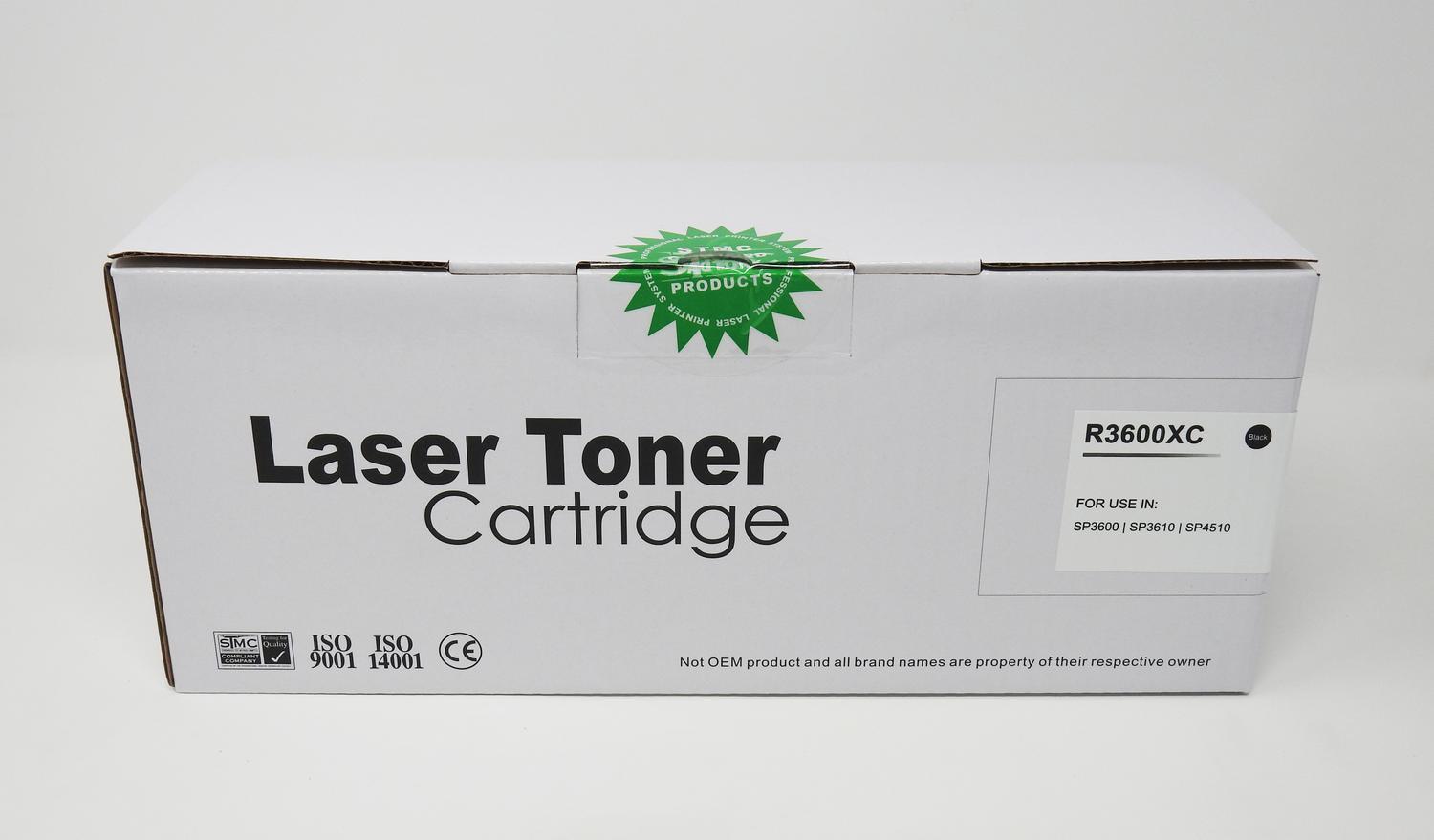 Compatible Ricoh SP3600 Hi Yield Toner 407340