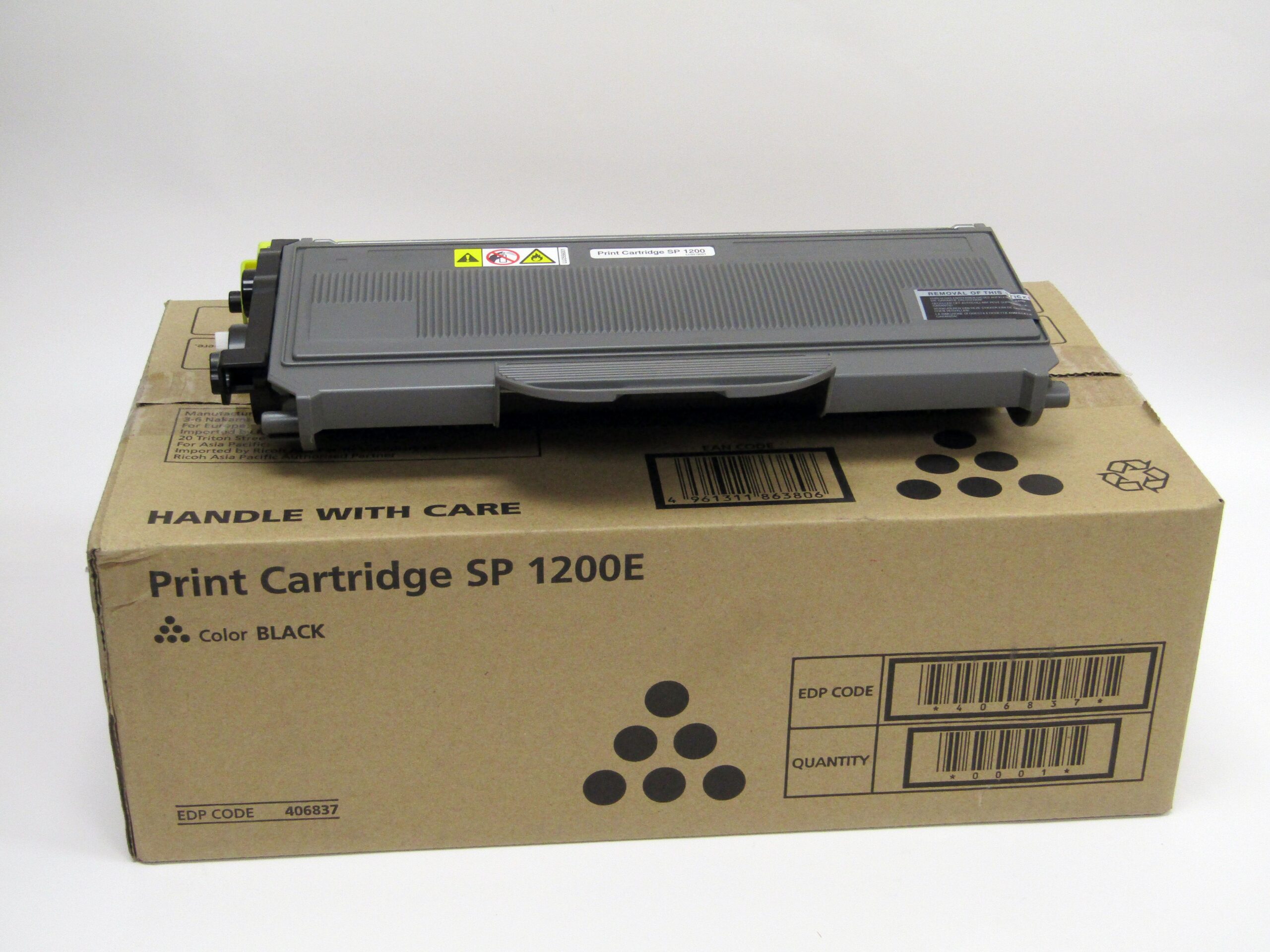 Original Ricoh SP1200E Black Toner 406837