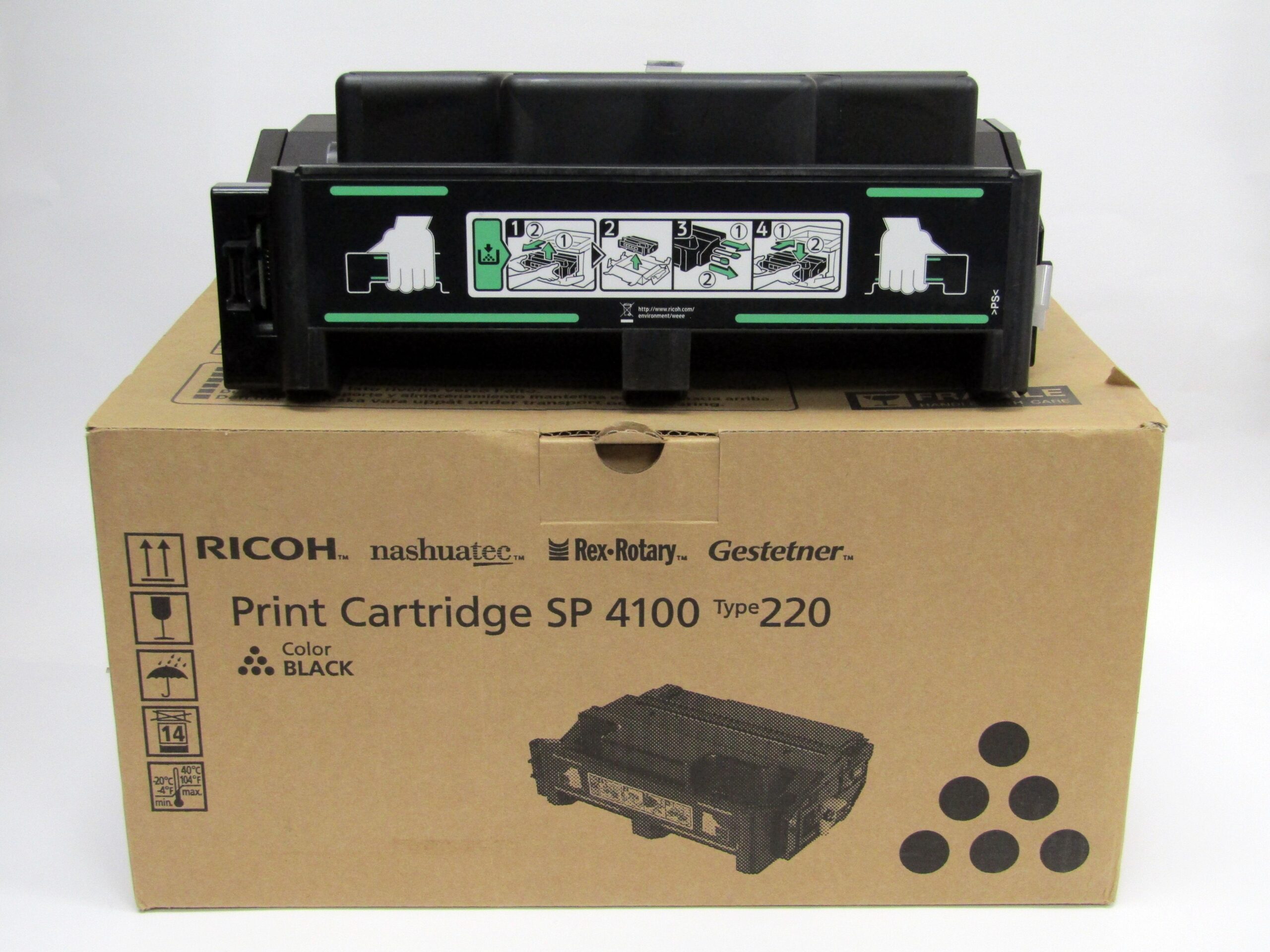 Original Ricoh SP4100N Toner Ctg 402810 407649 407008
