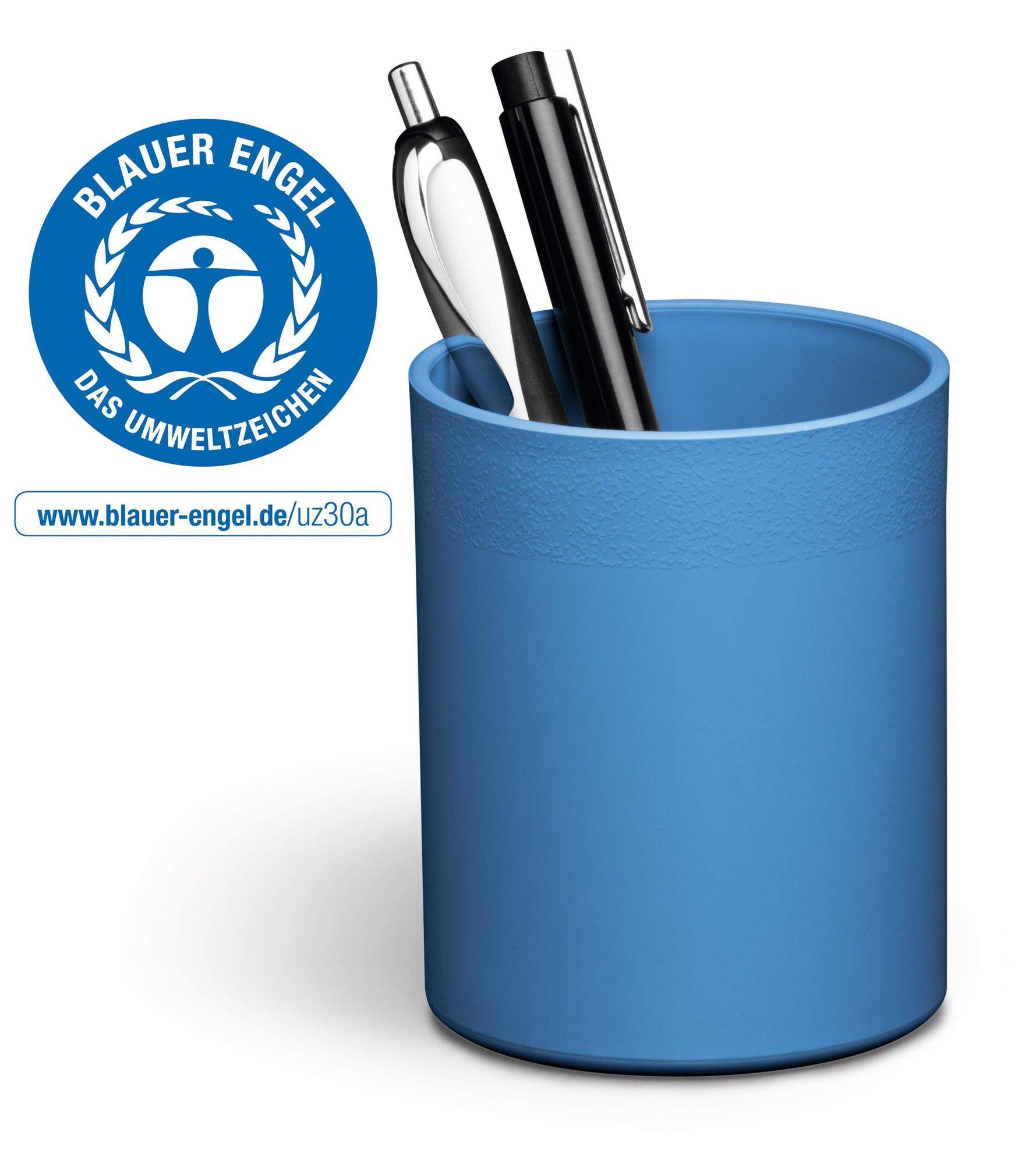 Durable Pen Cup Blue