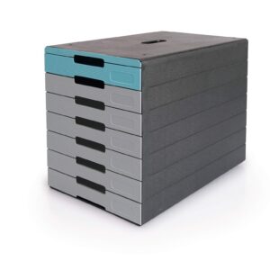 Durable IDEALBOX ECO 7 Drawer Box | Blue