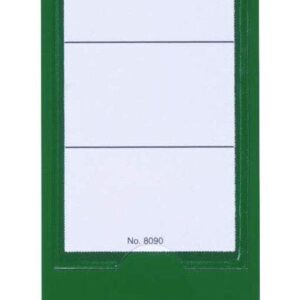 Durable ORDOFIX Spine Label 60mm Green (10)