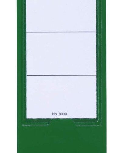Durable ORDOFIX Spine Label 60mm Green (10)