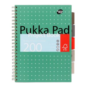 Pukka Metallic Project Book A4 PP PK3