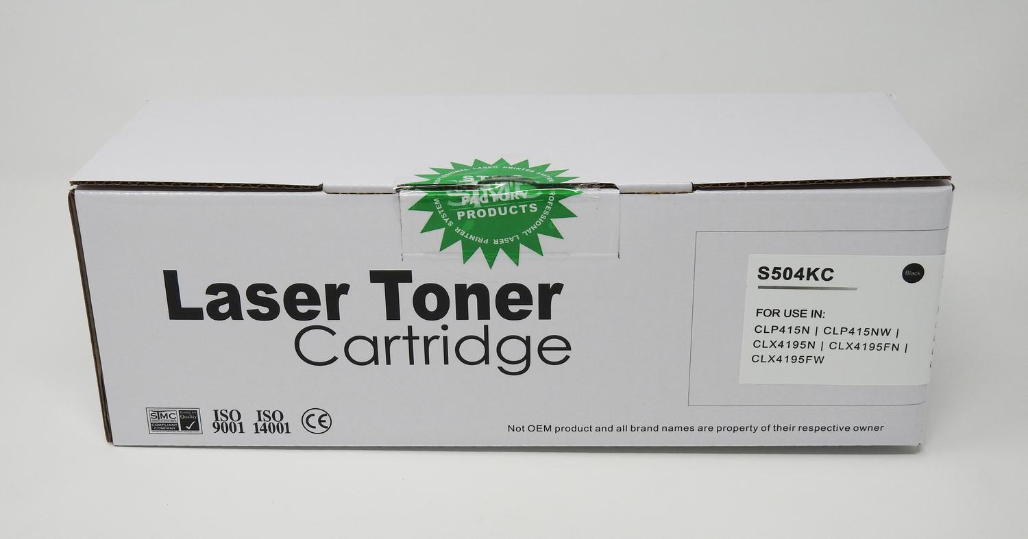 Compatible Samsung CLP415 Black Toner CLT-K504S HP SU158A