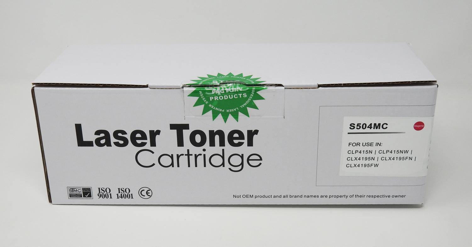 Compatible Samsung CLP415 Magenta Toner CLT-M504S HP SU292A