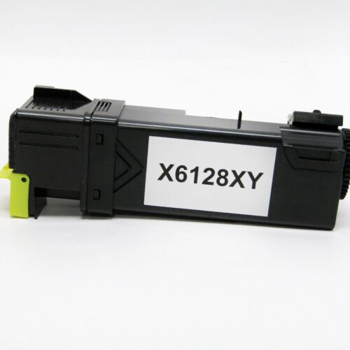 Compatible Xerox Phaser 6128 Yellow Toner 106R01454