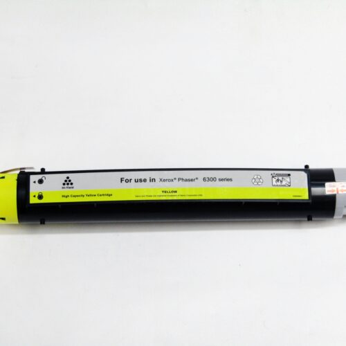 Remanufactured Xerox Phaser 6300 Hi Cap Yellow Toner 106R01084