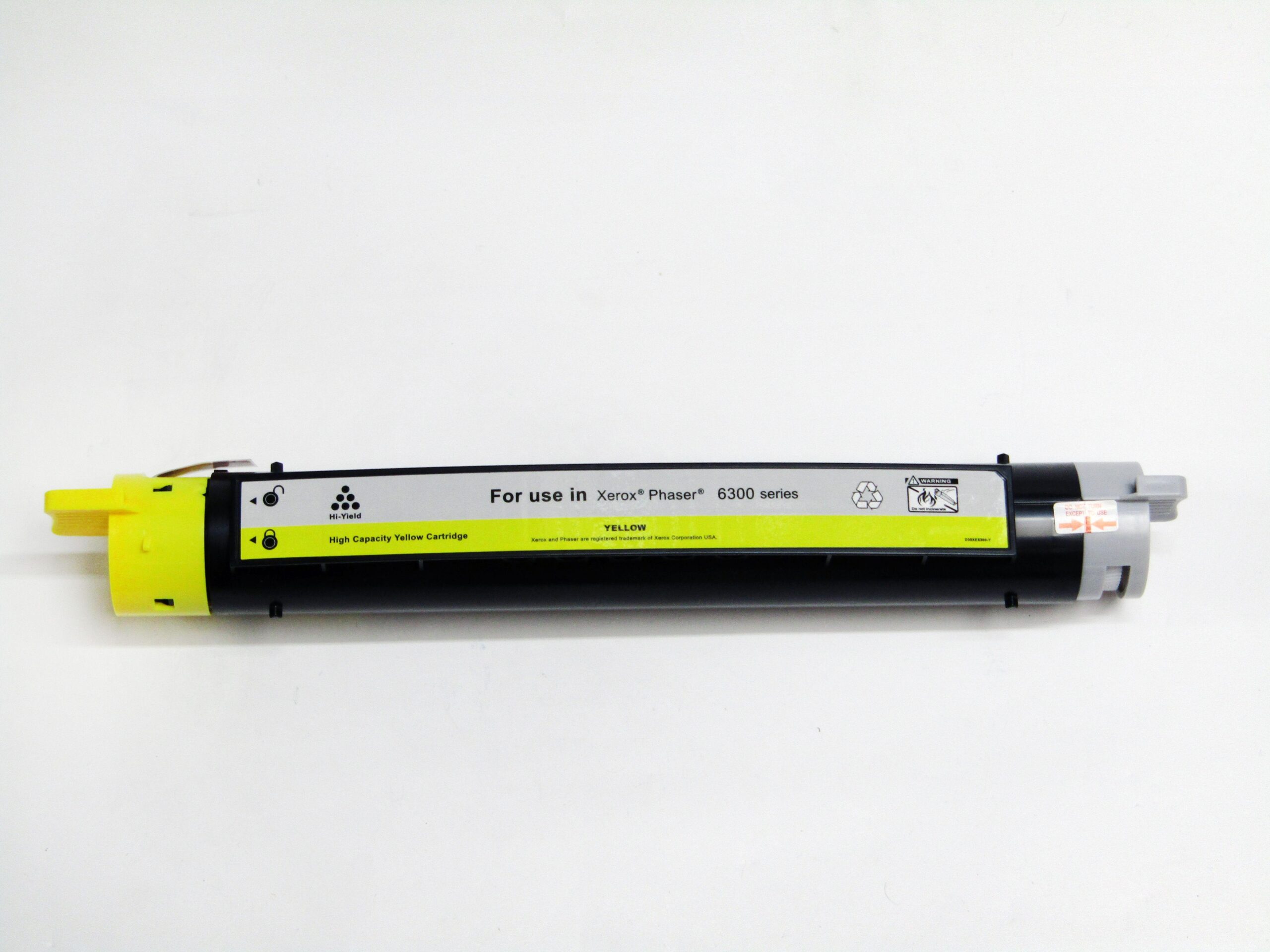 Remanufactured Xerox Phaser 6300 Hi Cap Yellow Toner 106R01084
